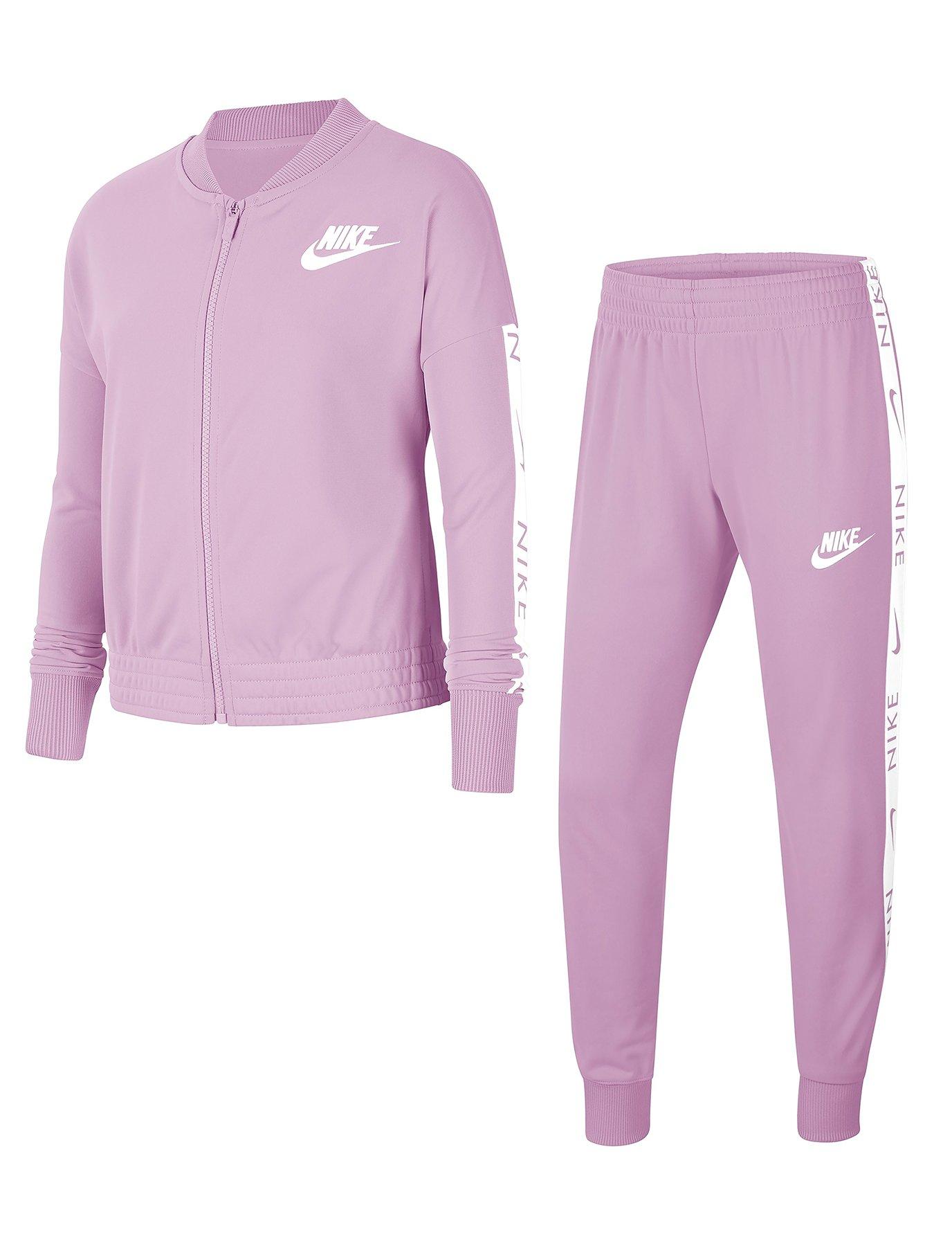girls nike tricot tracksuit
