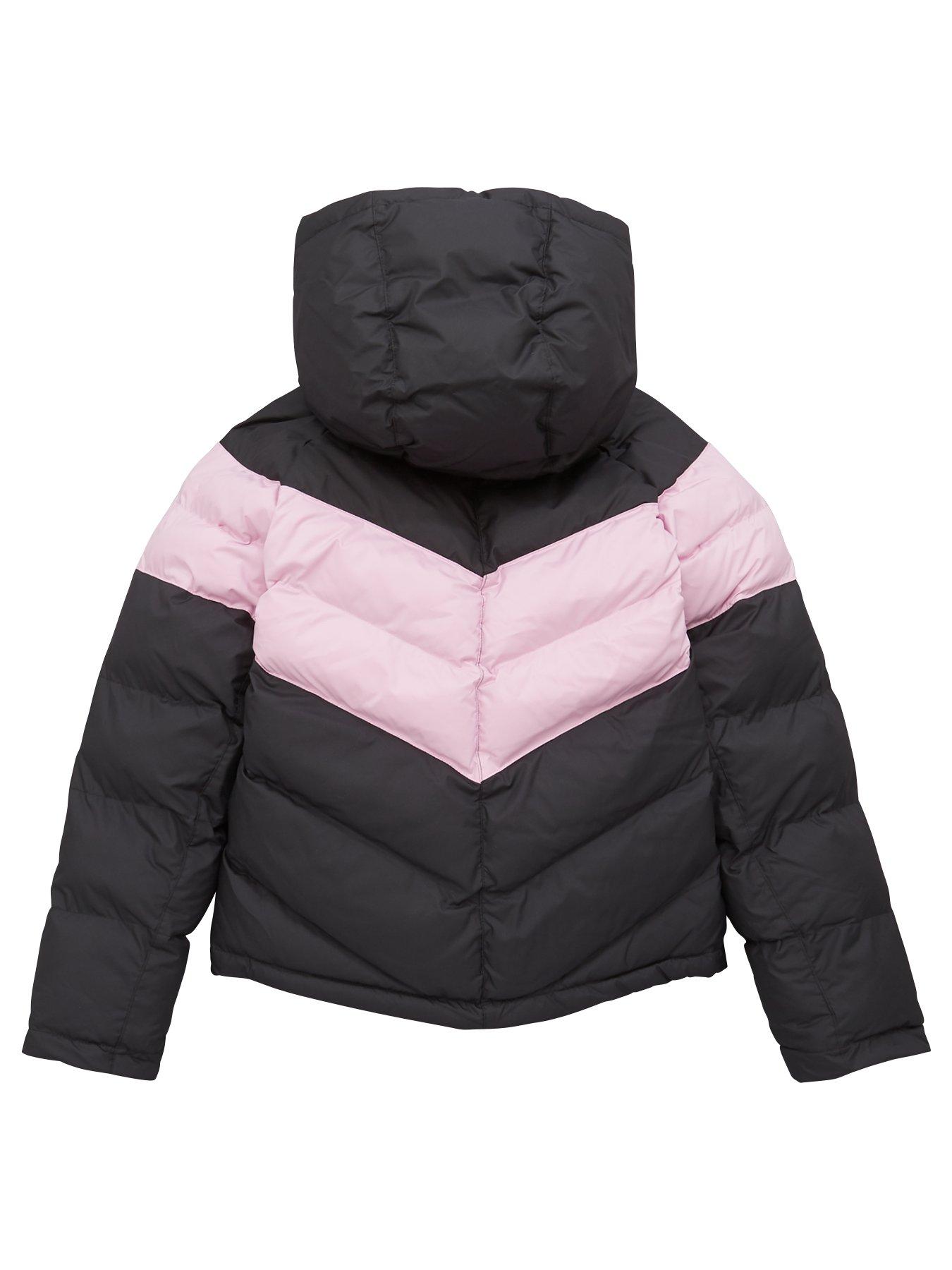 black pink nike jacket