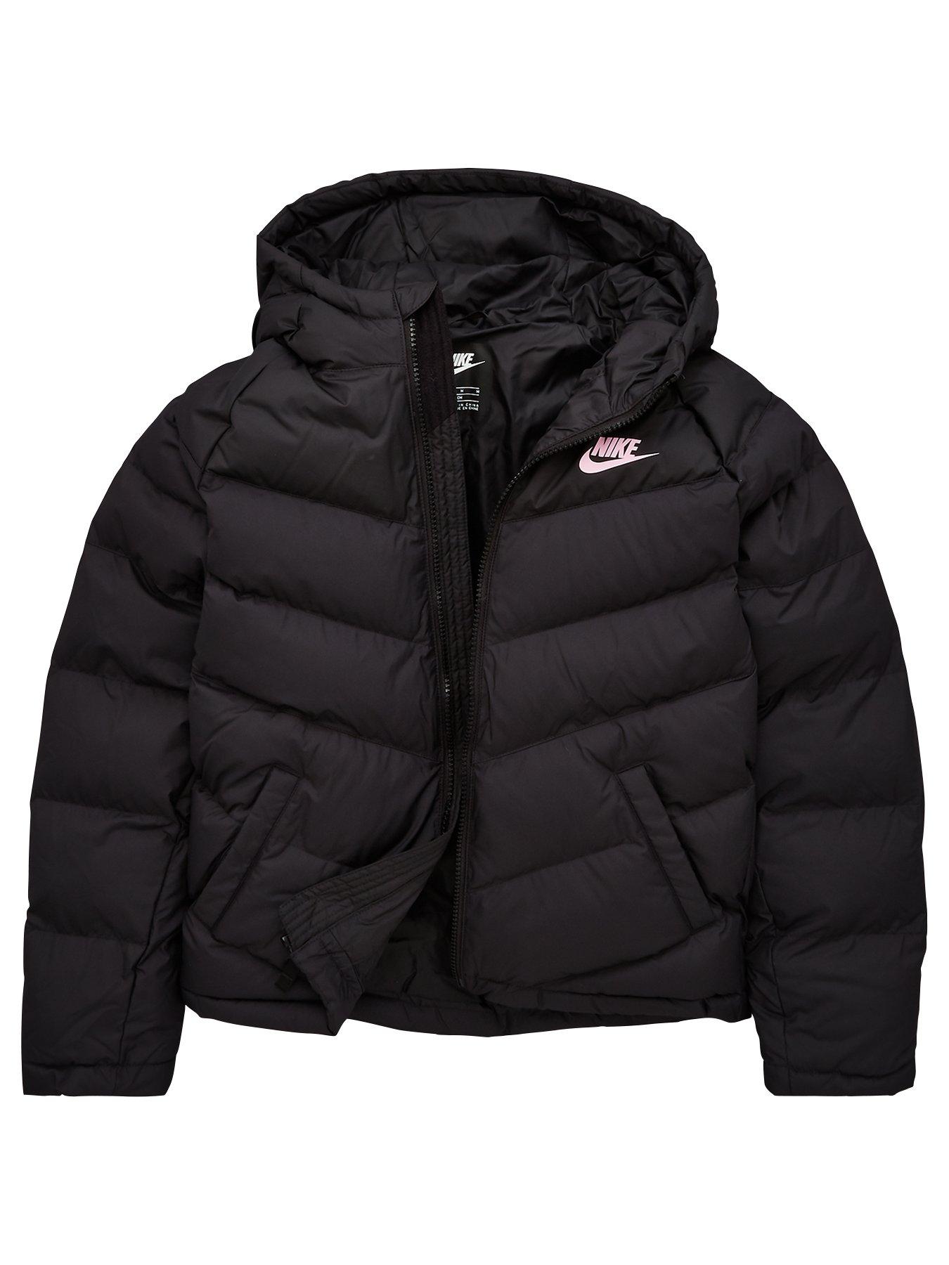 nike padded jacket girls