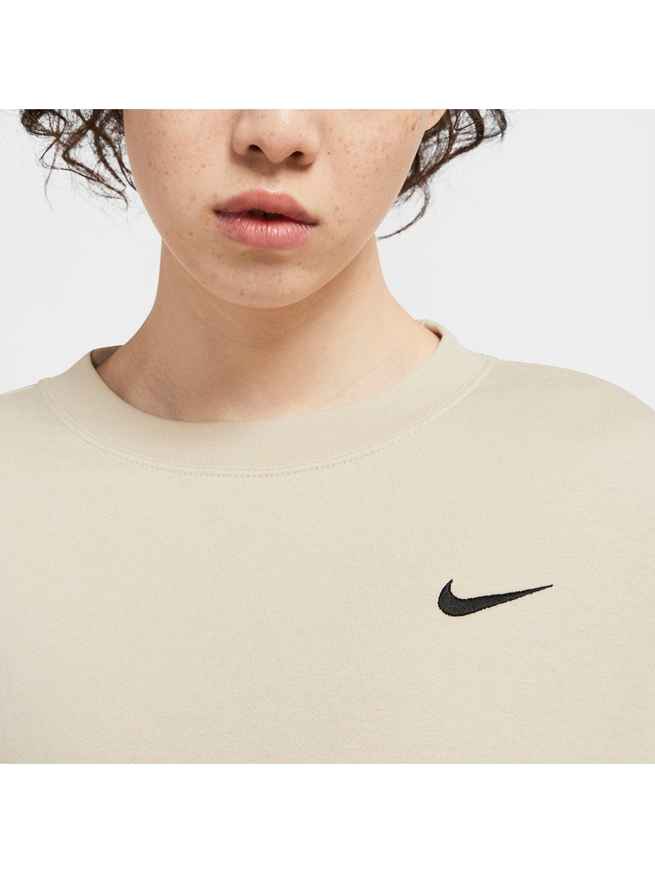 nike crewneck oatmeal