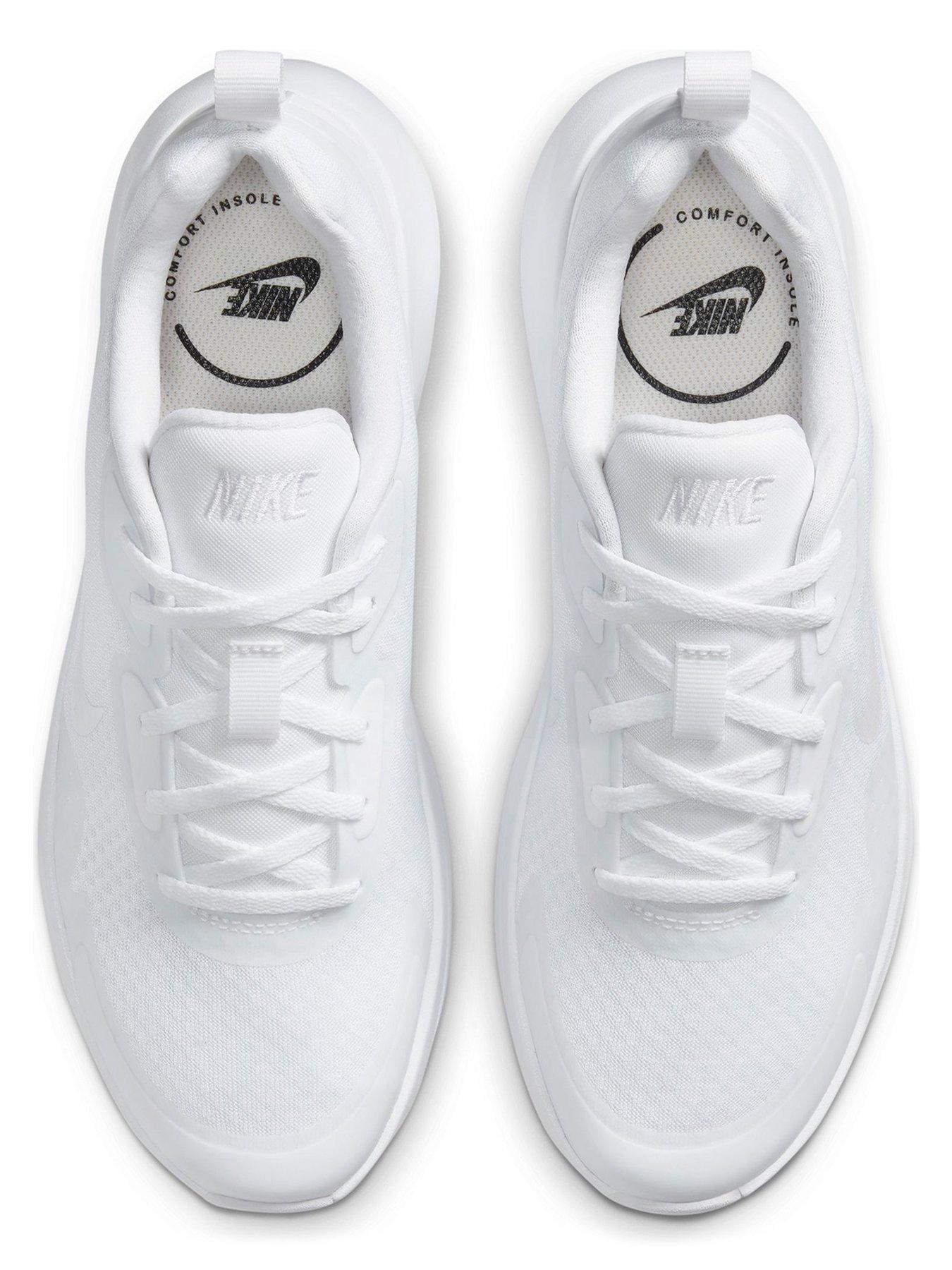 nike wear all day trainers white