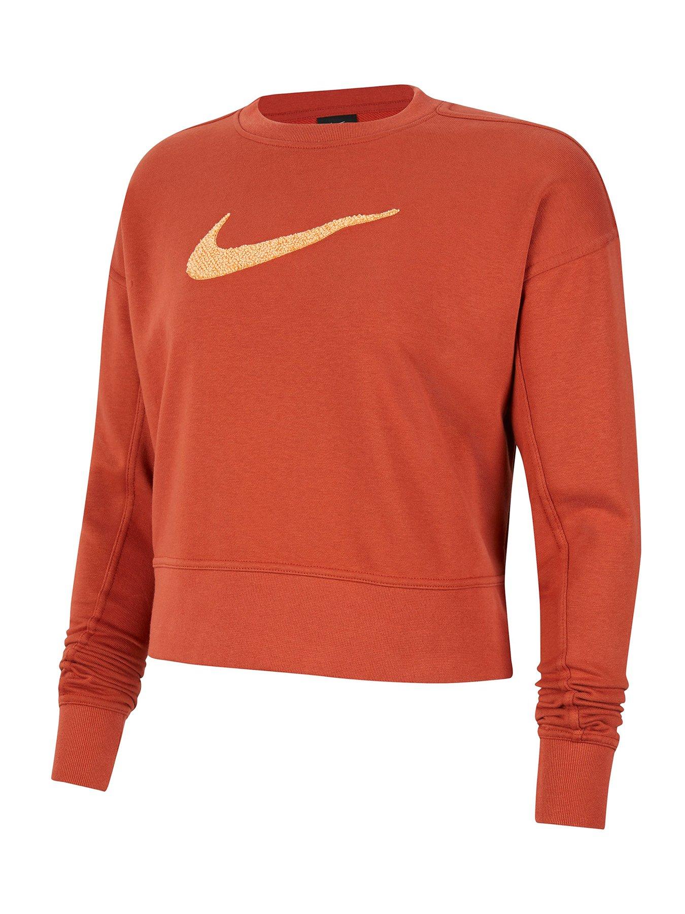 nike burnt orange hoodie