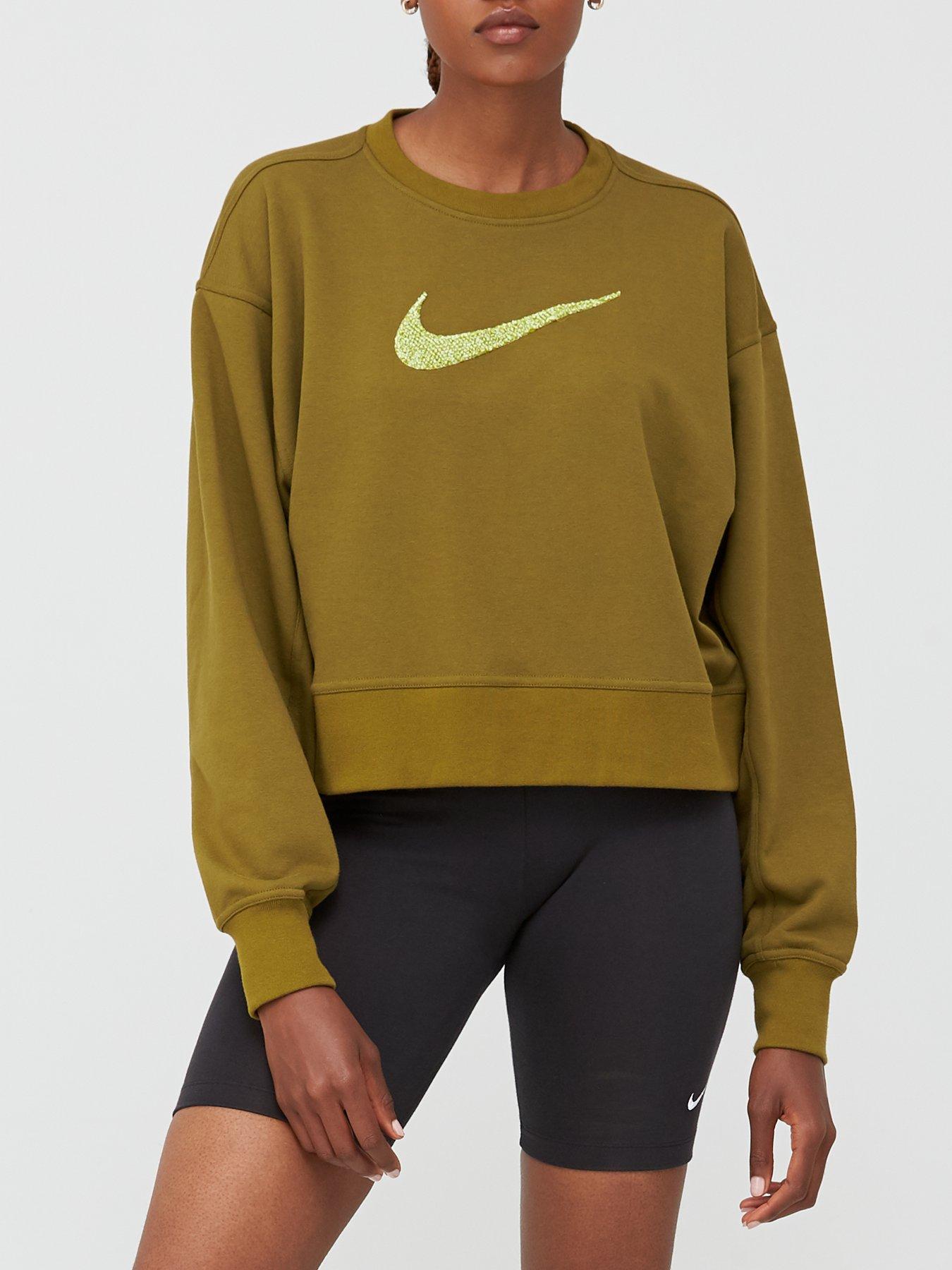 nike sweatshirt olive