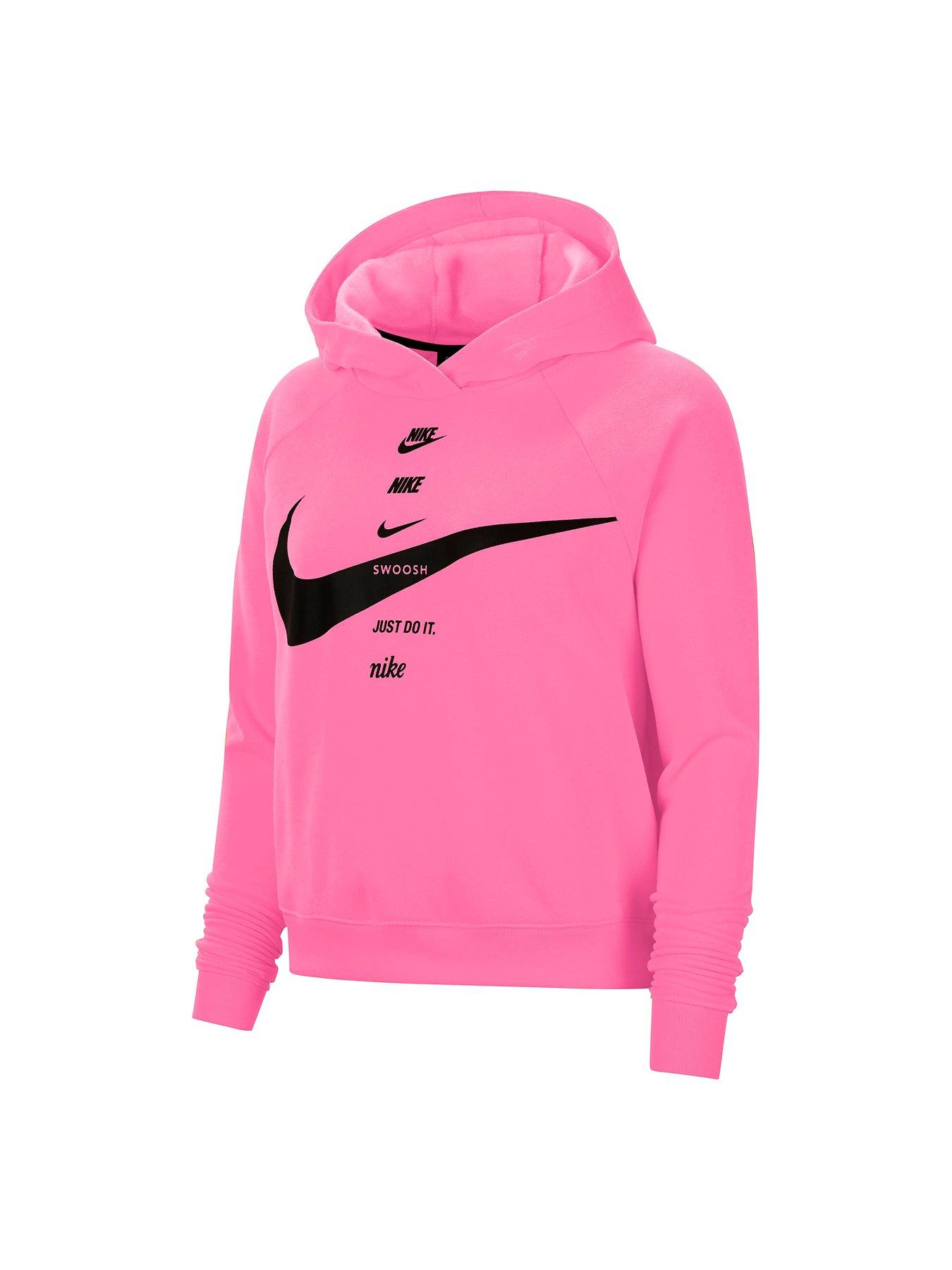 nike hoodie women pink