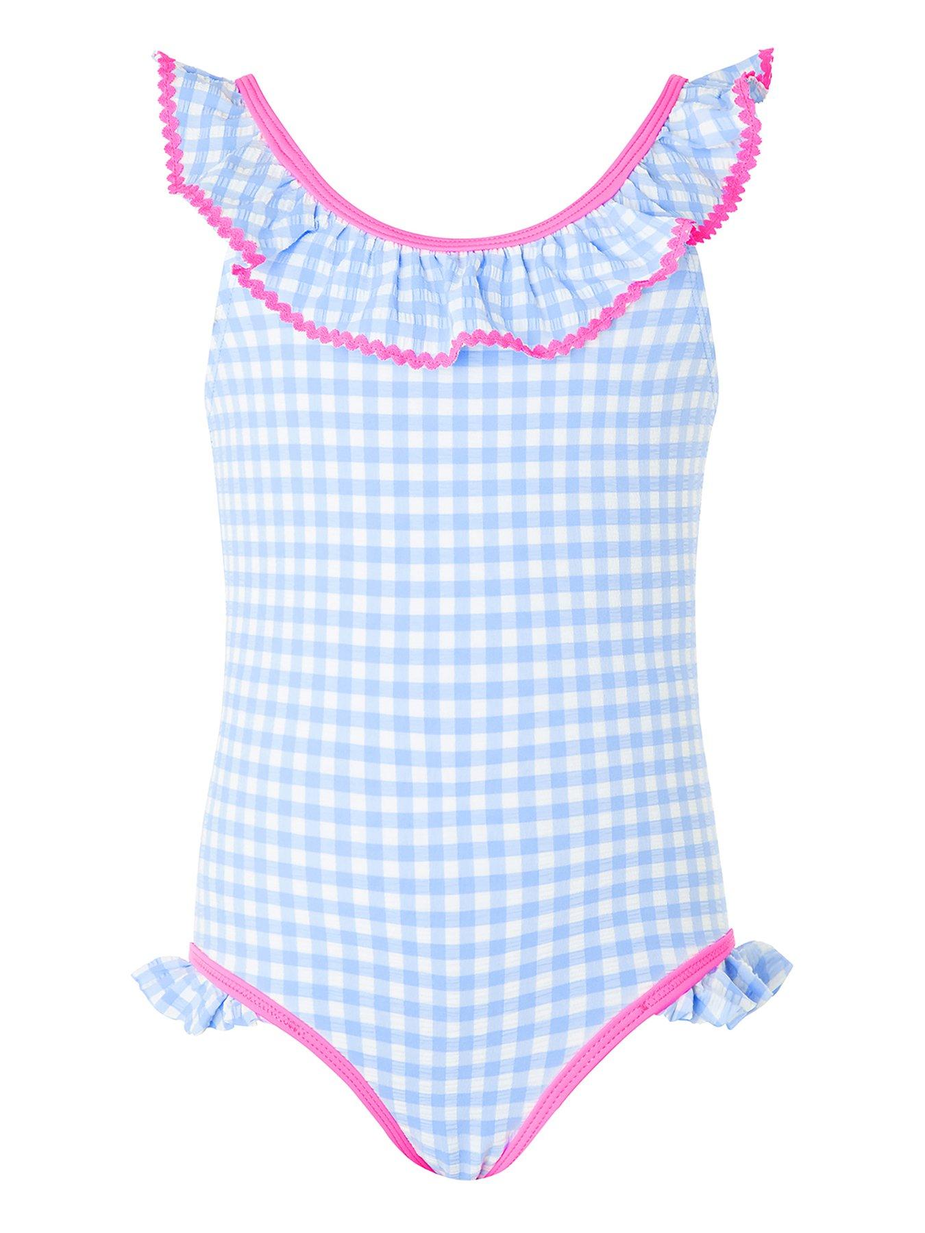 Accessorize Girls Gingham Swimsuit review