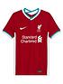  image of nike-liverpool-fc-junior-home-2021-short-sleeved-shirt-red