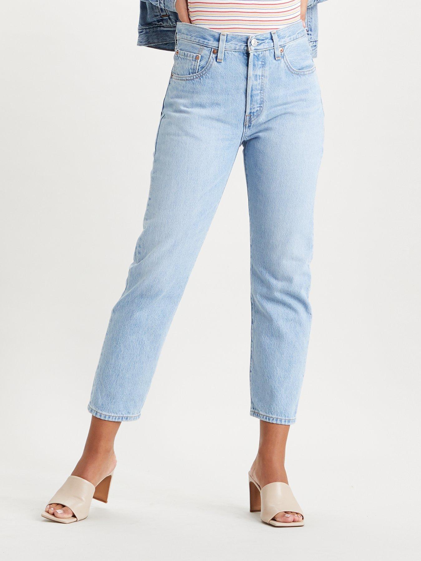 undefined 501® Crop - Luxor Blue