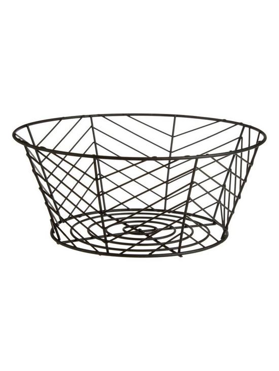stillFront image of premier-housewares-iron-vertex-fruit-basket