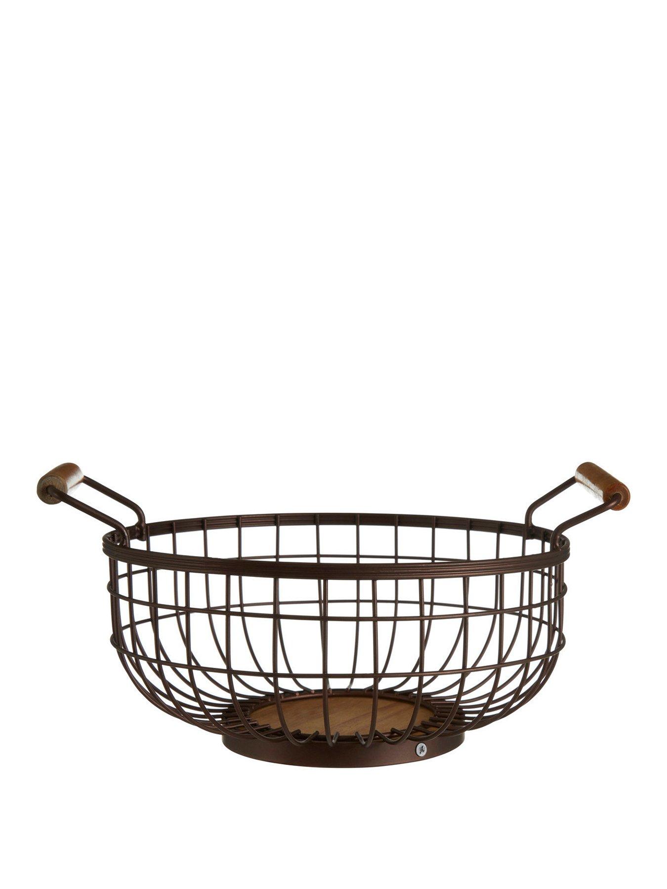 Premier Housewares Wood Base Vertex Fruit Basket review