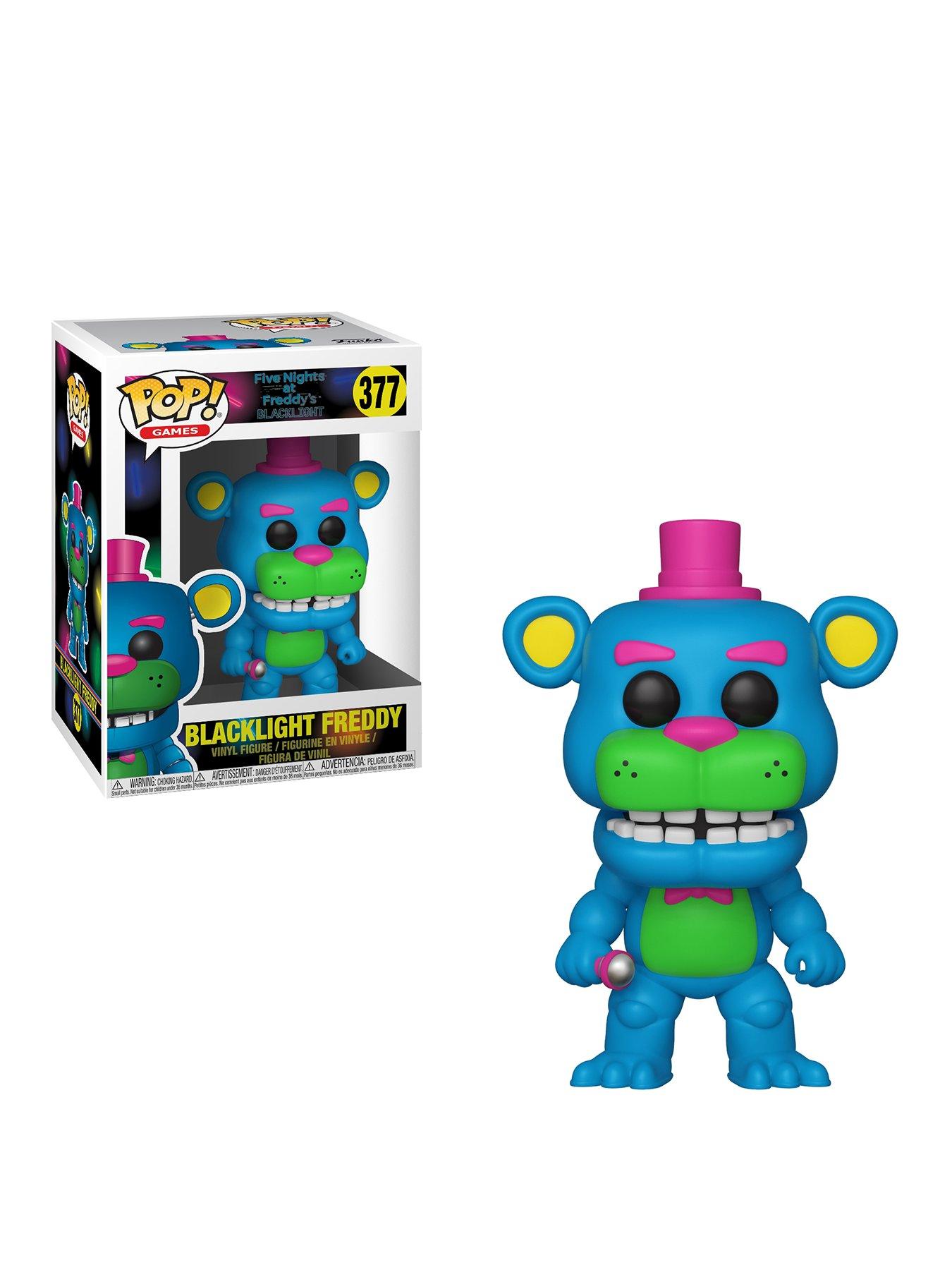 Pop! Pop! Vinyl Games Fnaf Blacklight Freddy Ftm Exc review