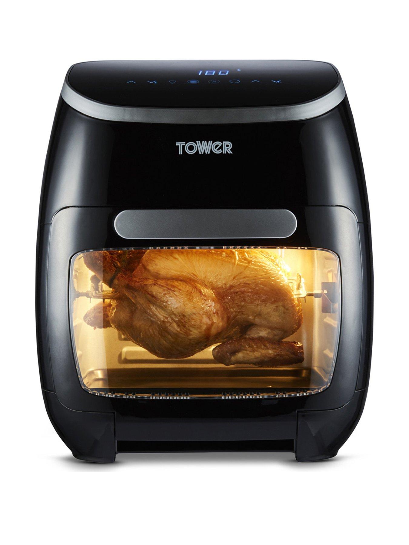 Image 1 of 7 of Tower T17039 Xpress Pro 5-in-1 Digital Air Fryer Oven with Rapid Air Circulation, 60-Minute Timer, 11L, 2000W, Black
