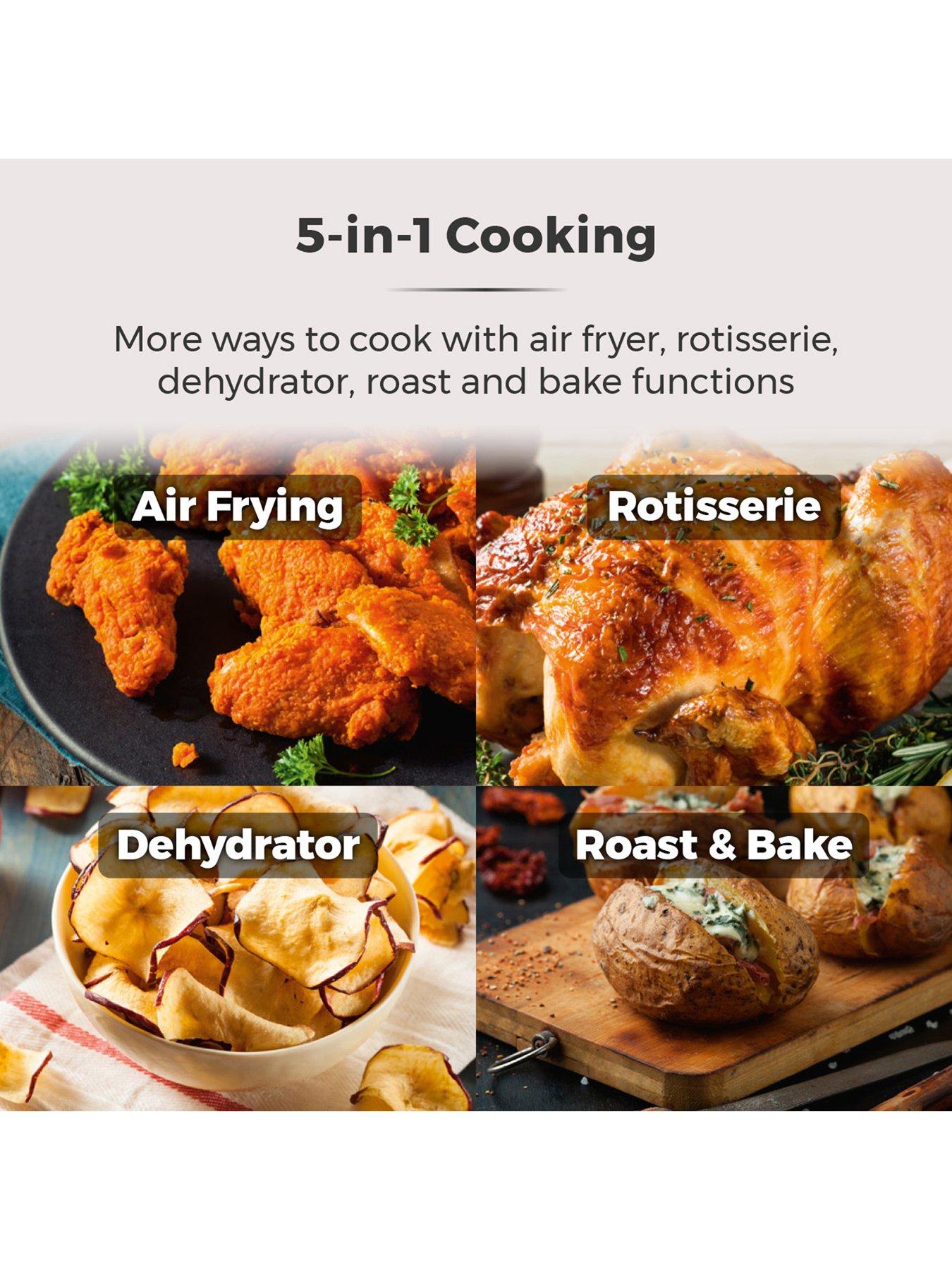 Image 5 of 7 of Tower T17039 Xpress Pro 5-in-1 Digital Air Fryer Oven with Rapid Air Circulation, 60-Minute Timer, 11L, 2000W, Black