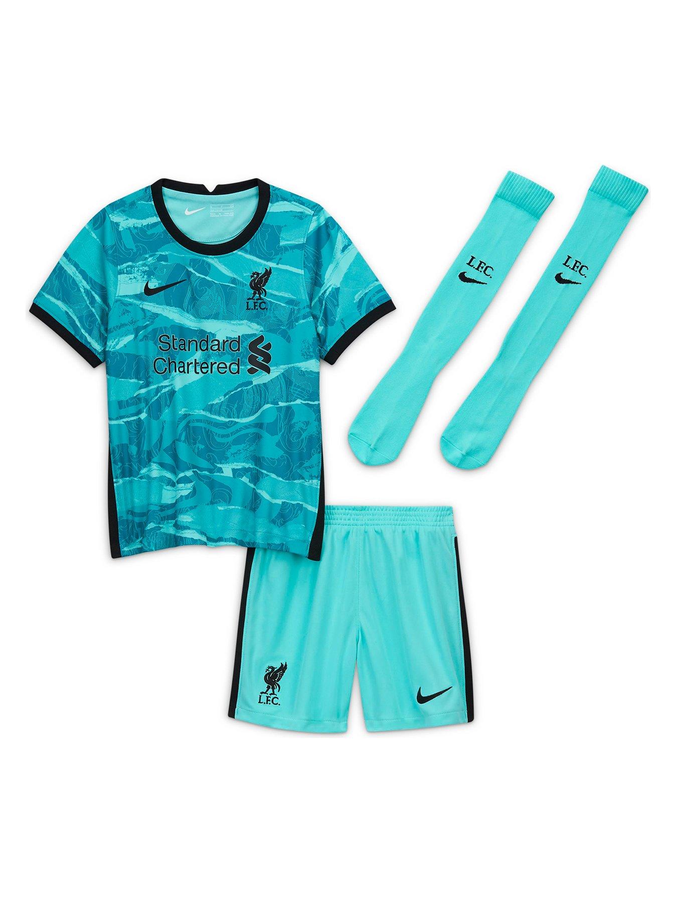 black and green liverpool top