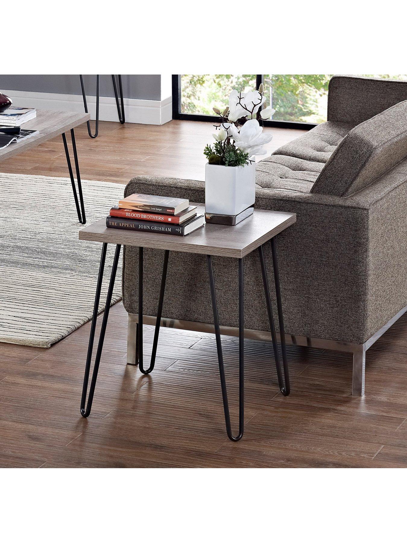 Oak Effect Side Table