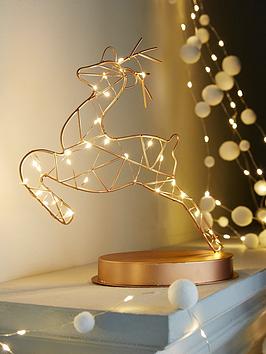 prancing-reindeer-metal-room-light-christmas-decoration