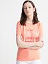  image of superdry-organic-cotton-premium-goods-label-outline-t-shirt-pink