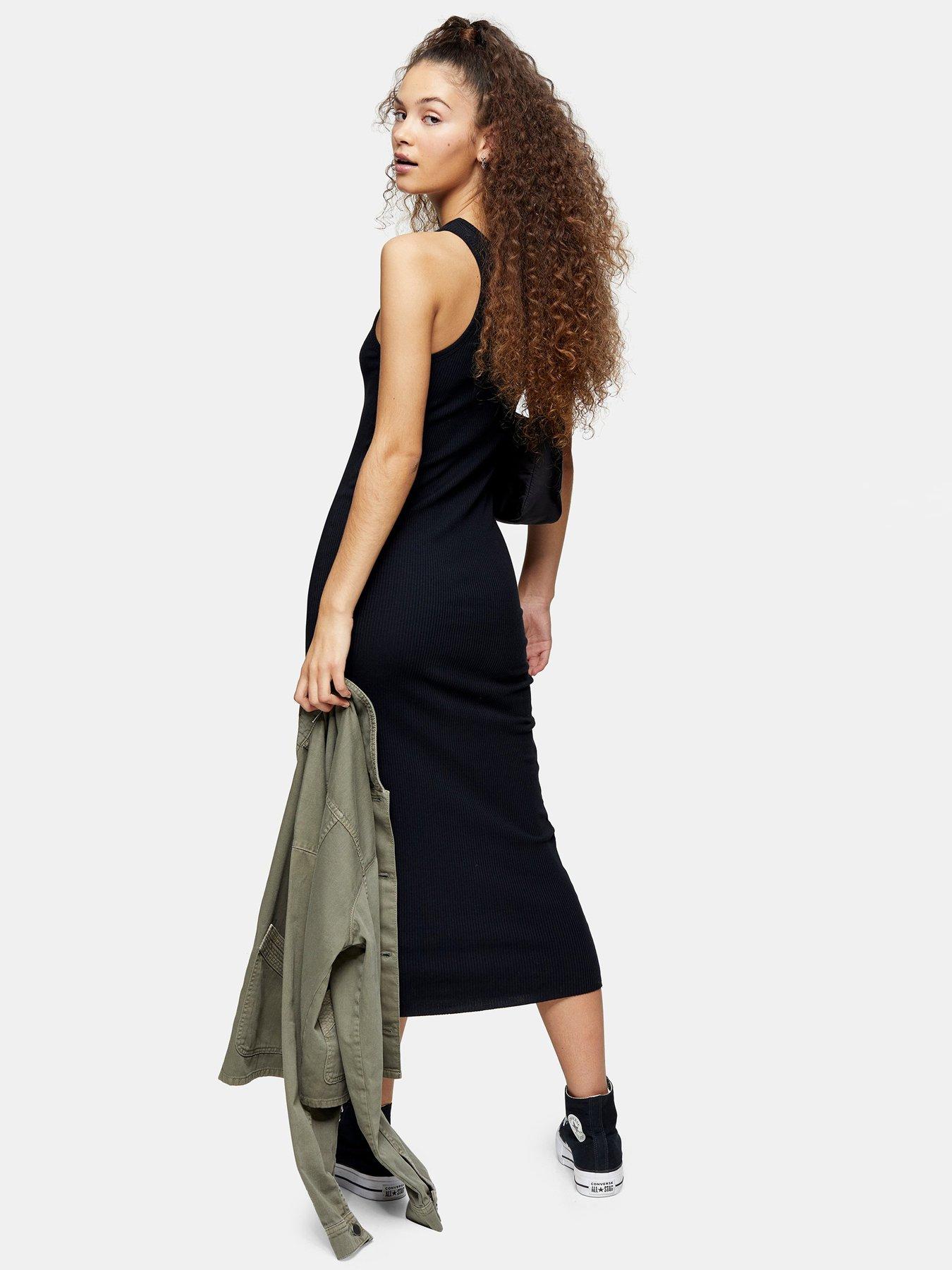 topshop bodycon midi dress