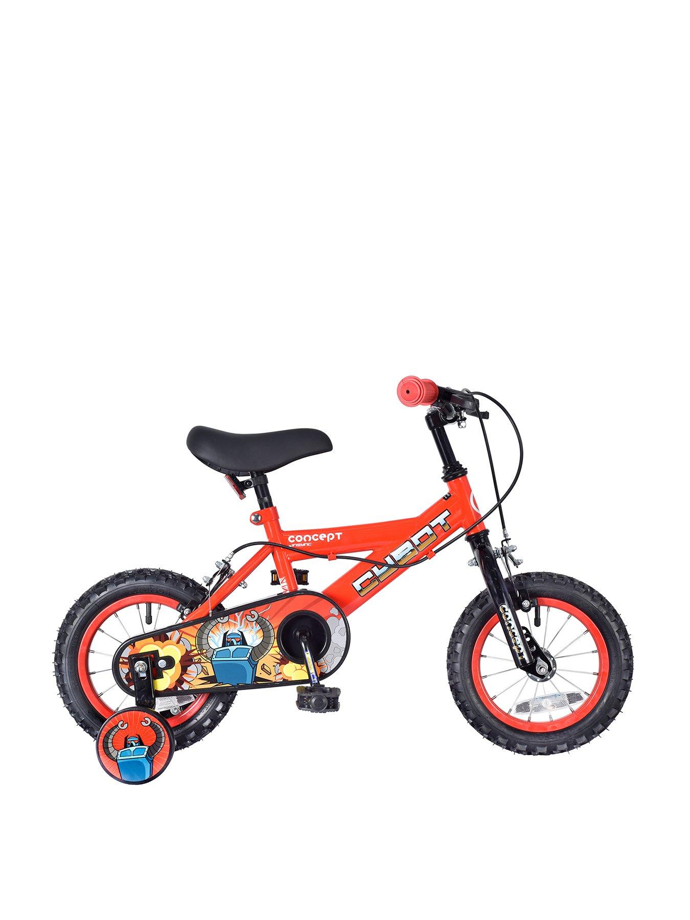 red 14 inch bike