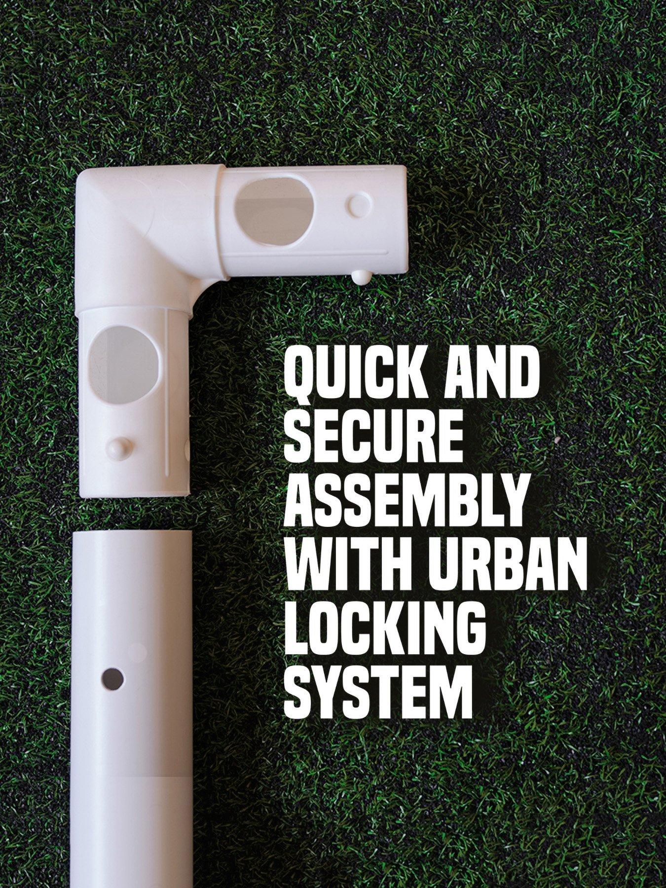 Image 6 of 8 of Football Flick U12x6 Urban Match Goal with Integrated Locking System