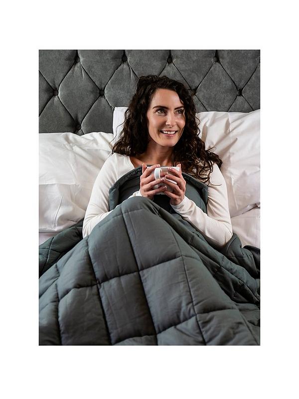 Rest Easy Weighted Blanket In Grey 7, 60 215 80 Duvet Cover For Weighted Blanket