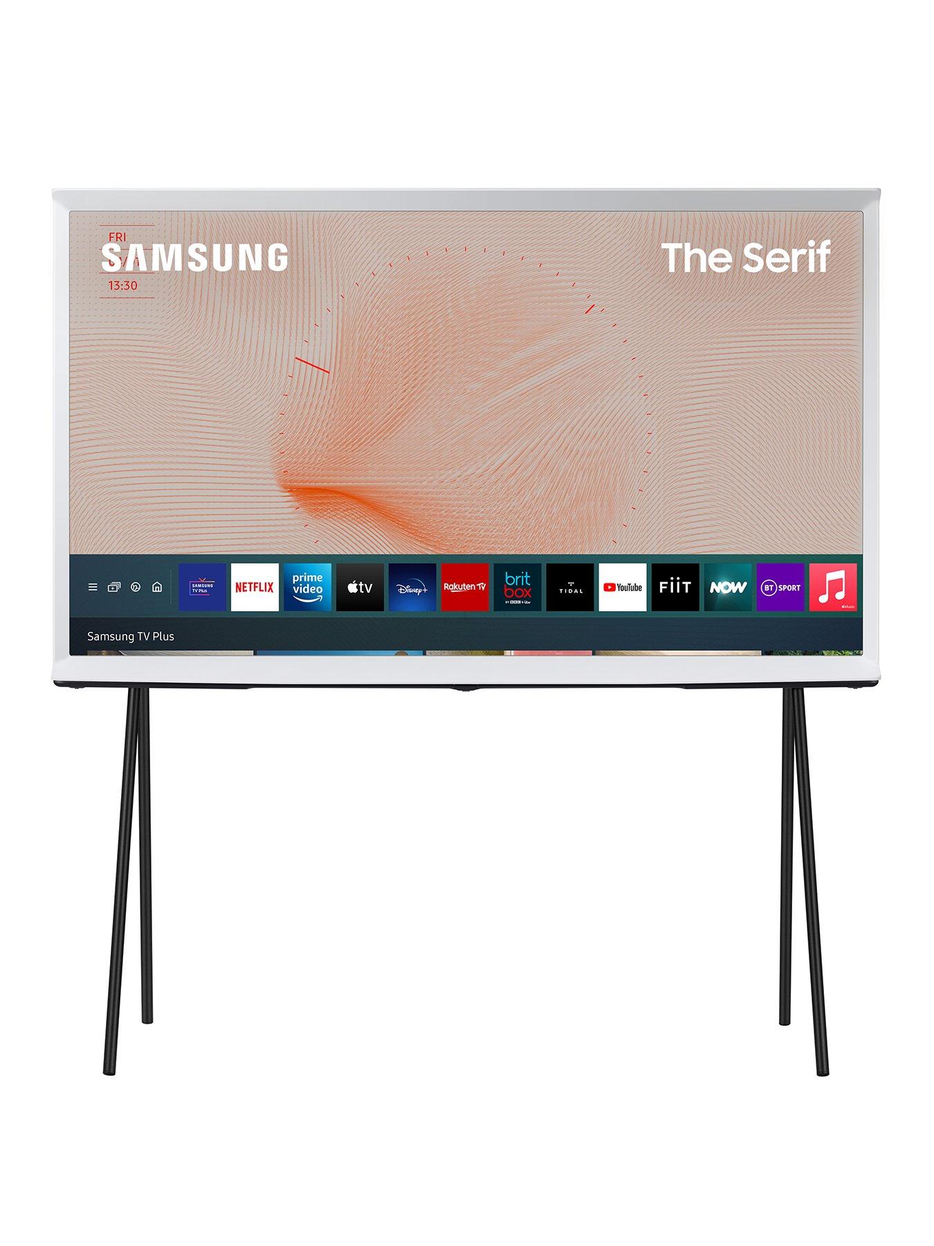 Samsung The Serif 43 Inch Qled 4k Ultra Hd Ambient Mode Hdr Smart Tv Very Co Uk