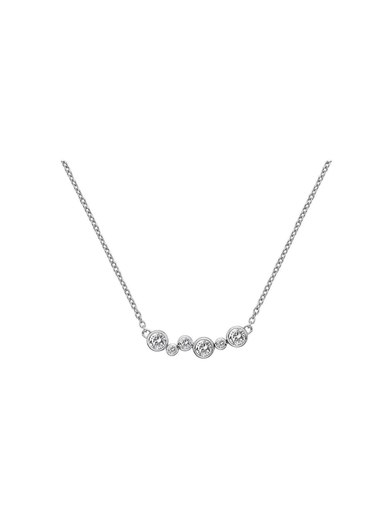 Product photograph of Hot Diamonds Tender Necklace from very.co.uk
