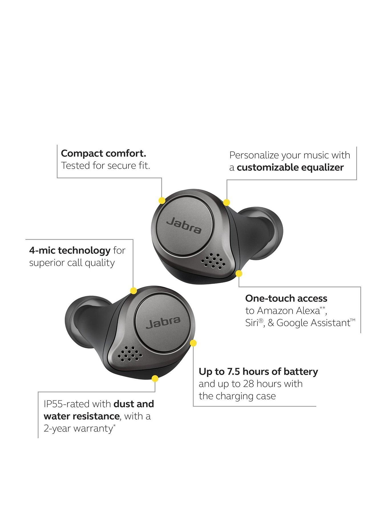 jabra elite 75t siri