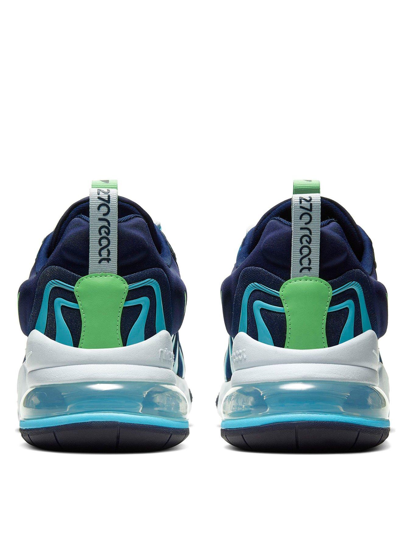 nike air max green and blue