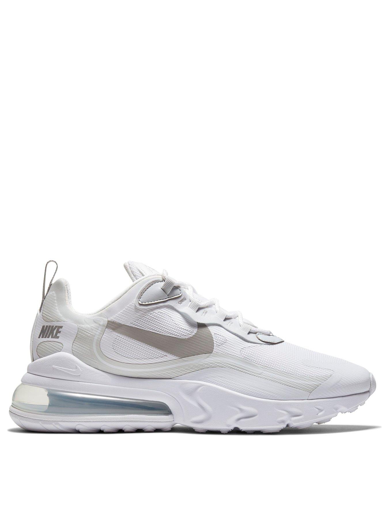 white nike react mens