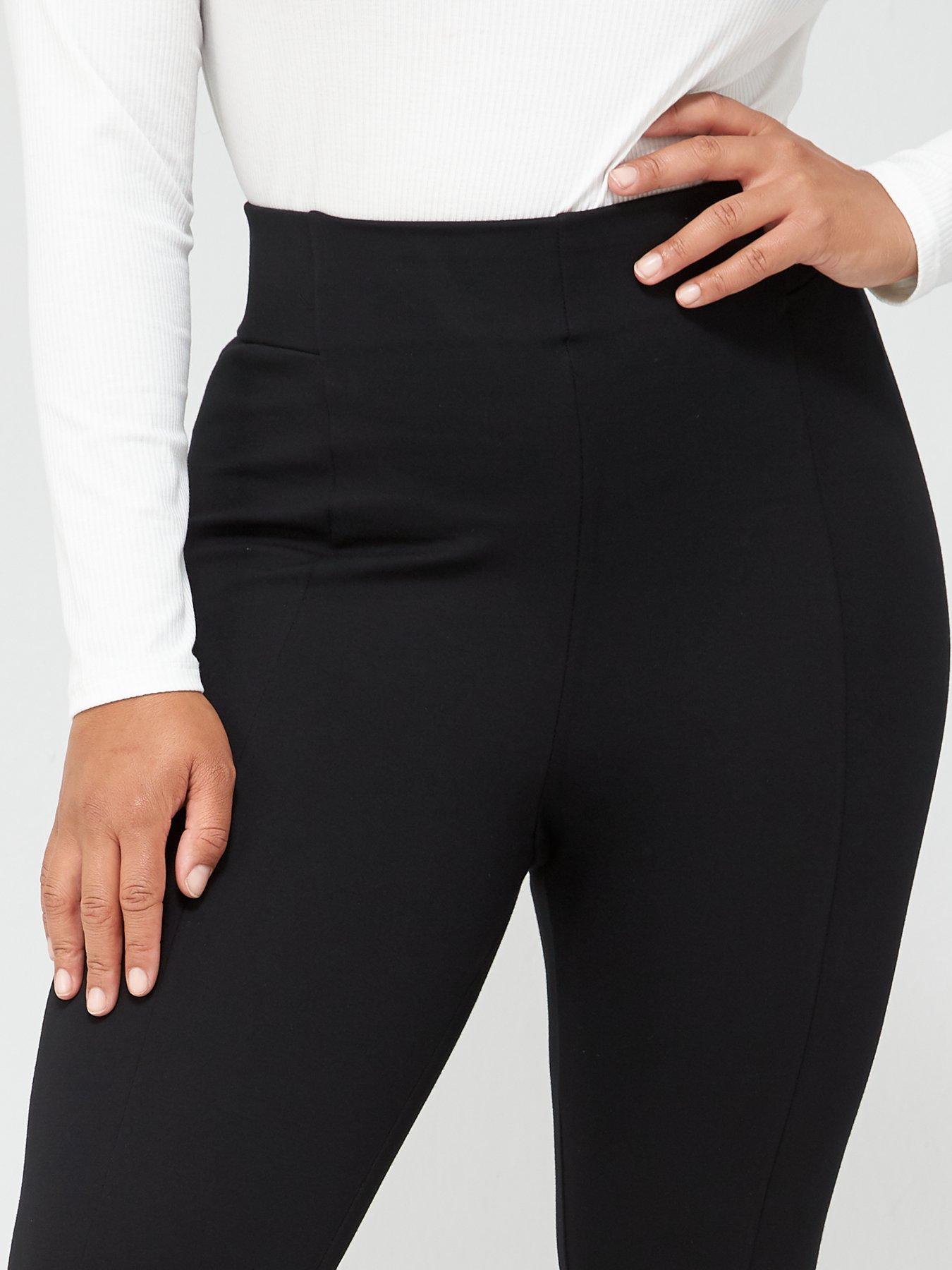 V by Very Curve Power Stretch Sculpting High Waist Leggings Black Very