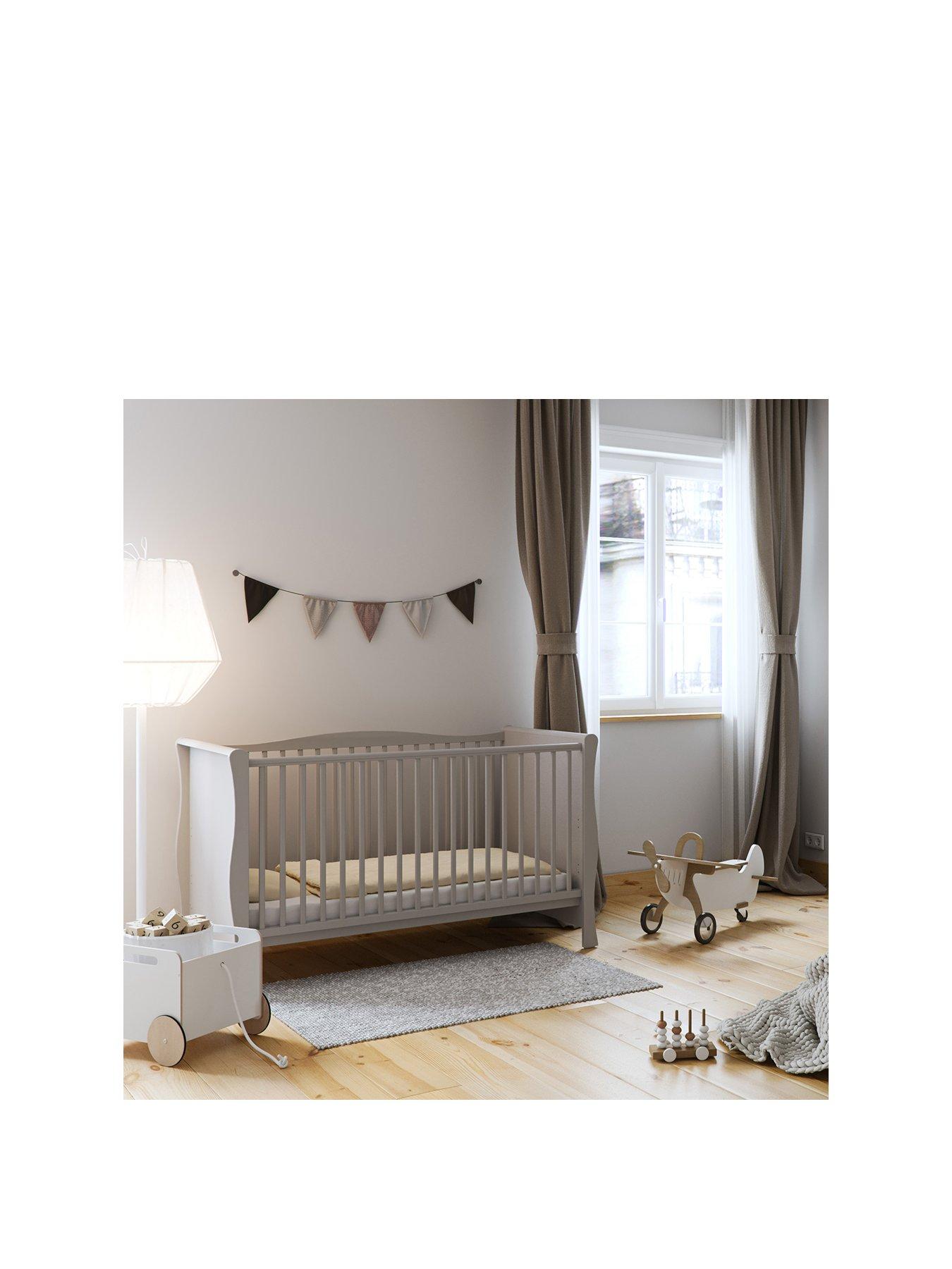 Little Acorns Sleigh Cotbed (exc draw)