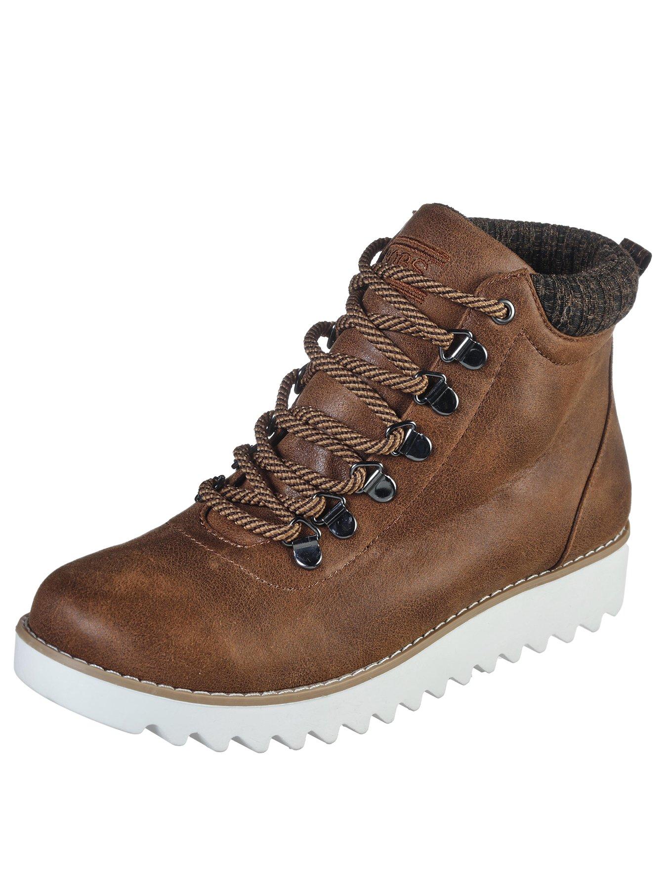 skechers boots brown