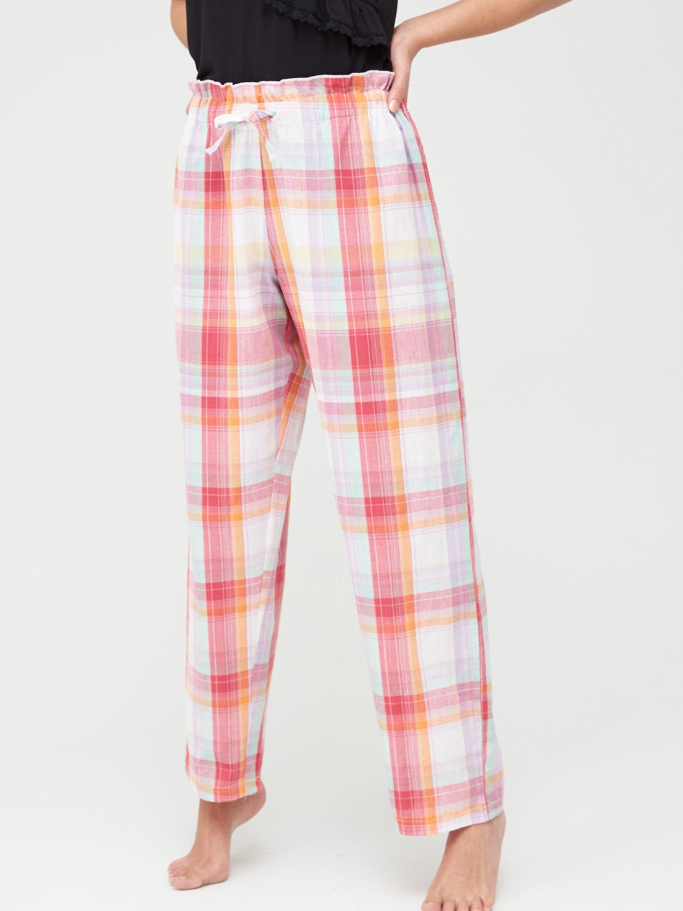 Pour Moi Cotton Check Paperbag Trousers review