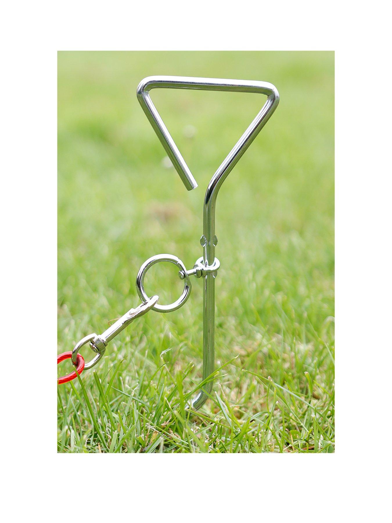 Streetwize Caravan/Camping Dog Tether W/ 4m Lead very.co.uk