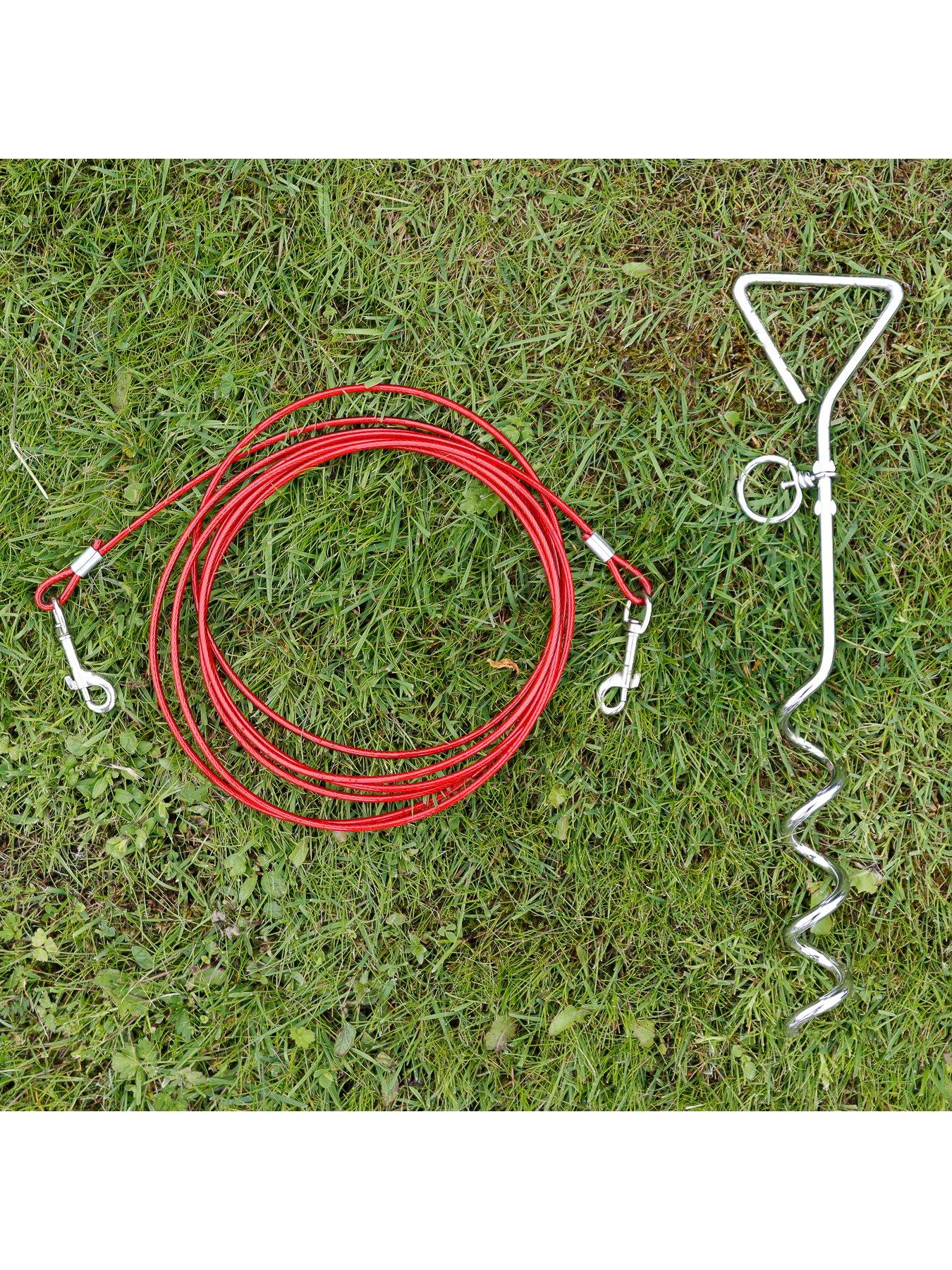 Image 3 of 5 of Streetwize Caravan/Camping Dog Tether W/ 4m Lead