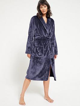 v-by-very-supersoft-dressing-gown-navy