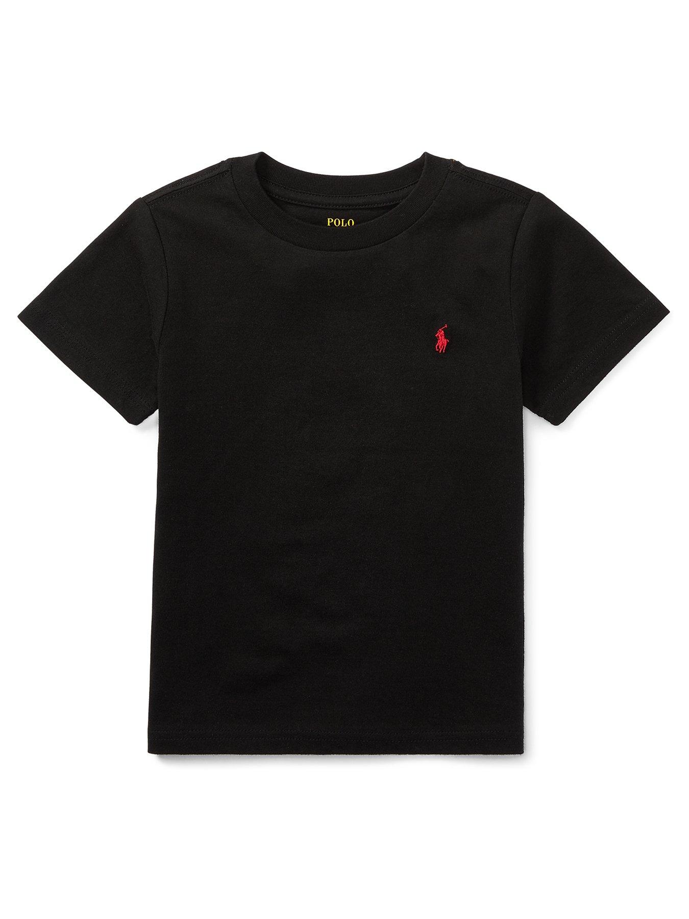 Ralph lauren black short sleeve shirt on sale