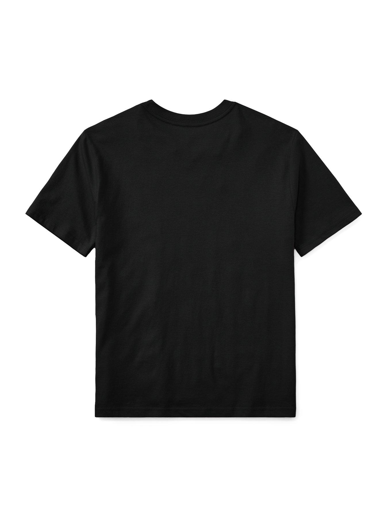 Image 6 of 6 of Polo Ralph Lauren Boys Classic Short Sleeve T-Shirt - Black