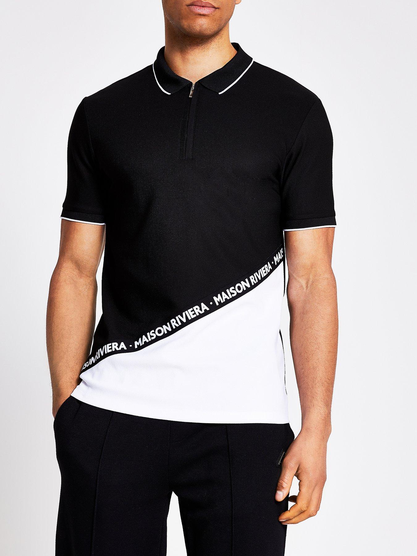 river island mens polo shirts