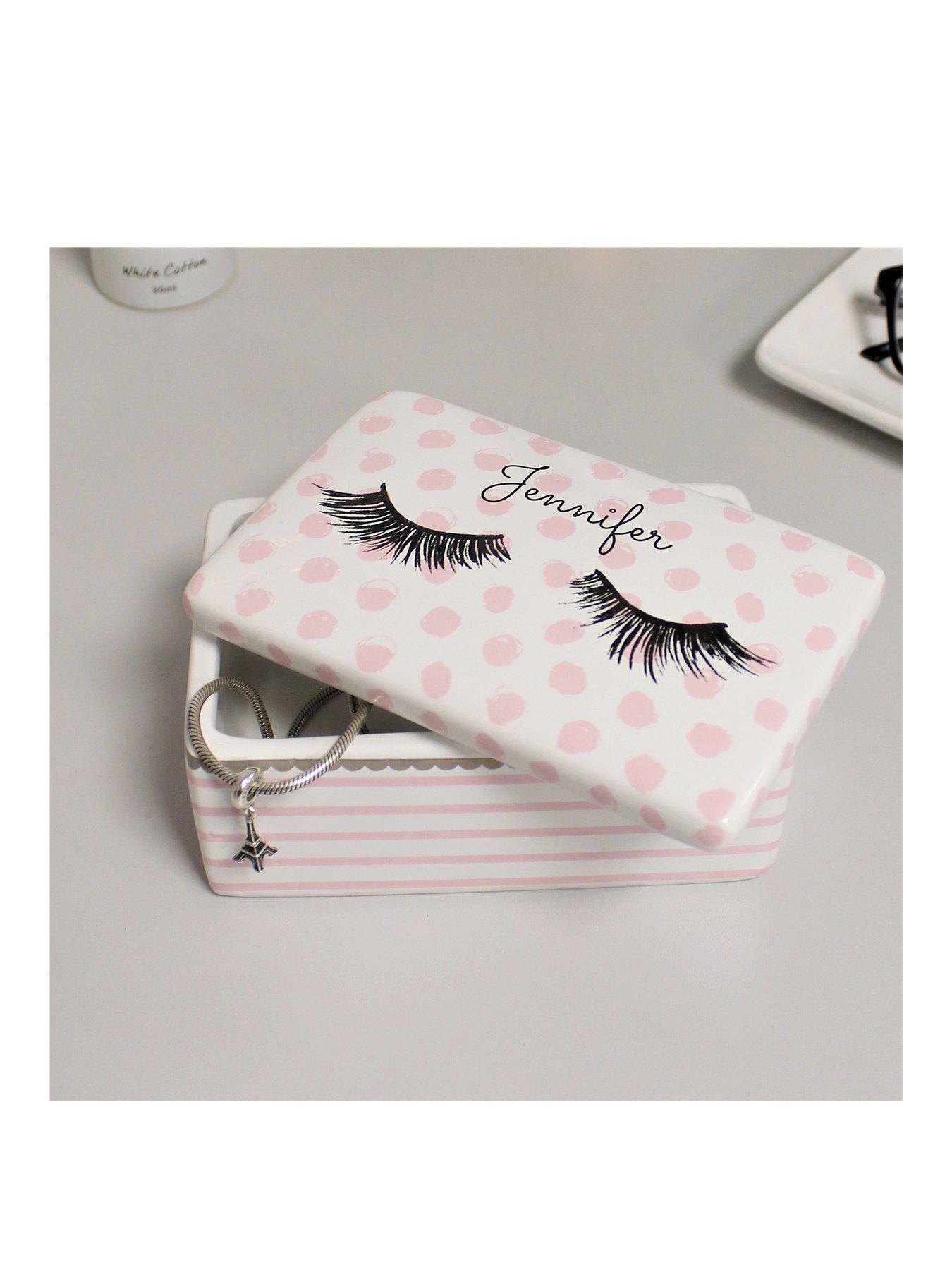 Personalised Eyelash Trinket Box review