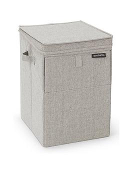 Product photograph of Brabantia Stackable Laundry Box from very.co.uk