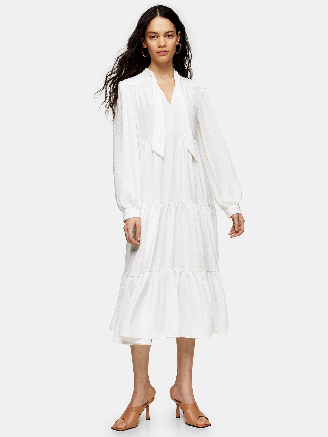 ivory midi dress uk