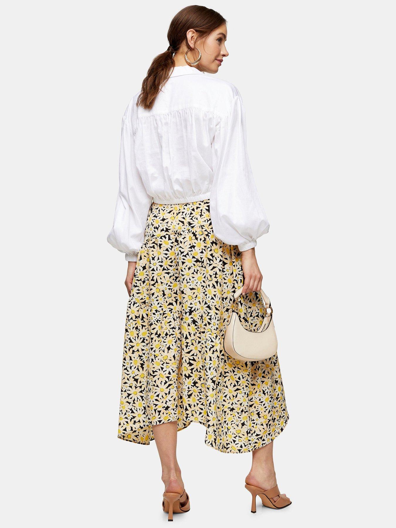 topshop daisy skirt