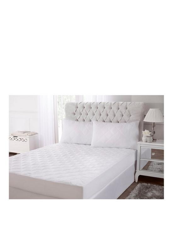 stillFront image of very-home-extra-deep-luxury-bamboo-mattress-protector-nbspdouble-white