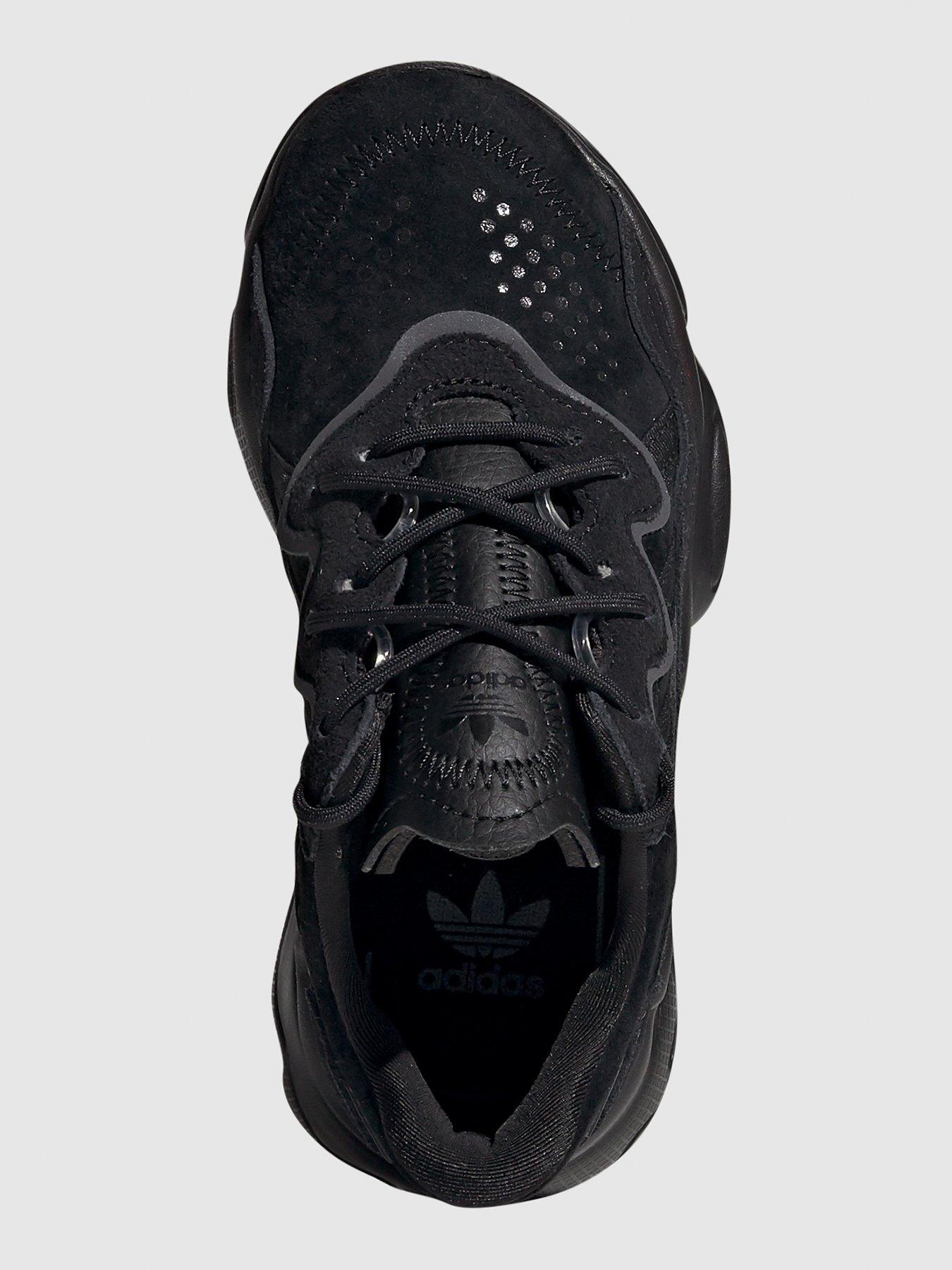adidas Originals Kids Unisex Ozweego Trainers Black Very