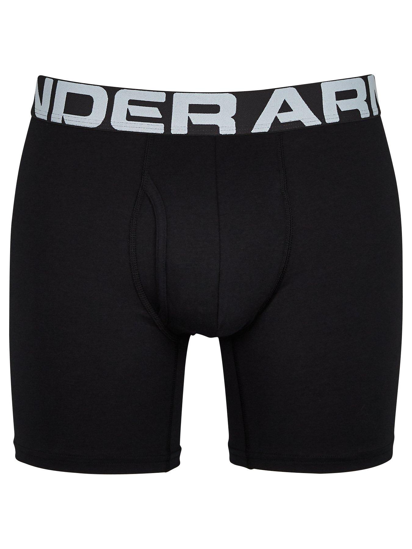 UNDER ARMOUR Charged Cotton Boxers Black very.co.uk