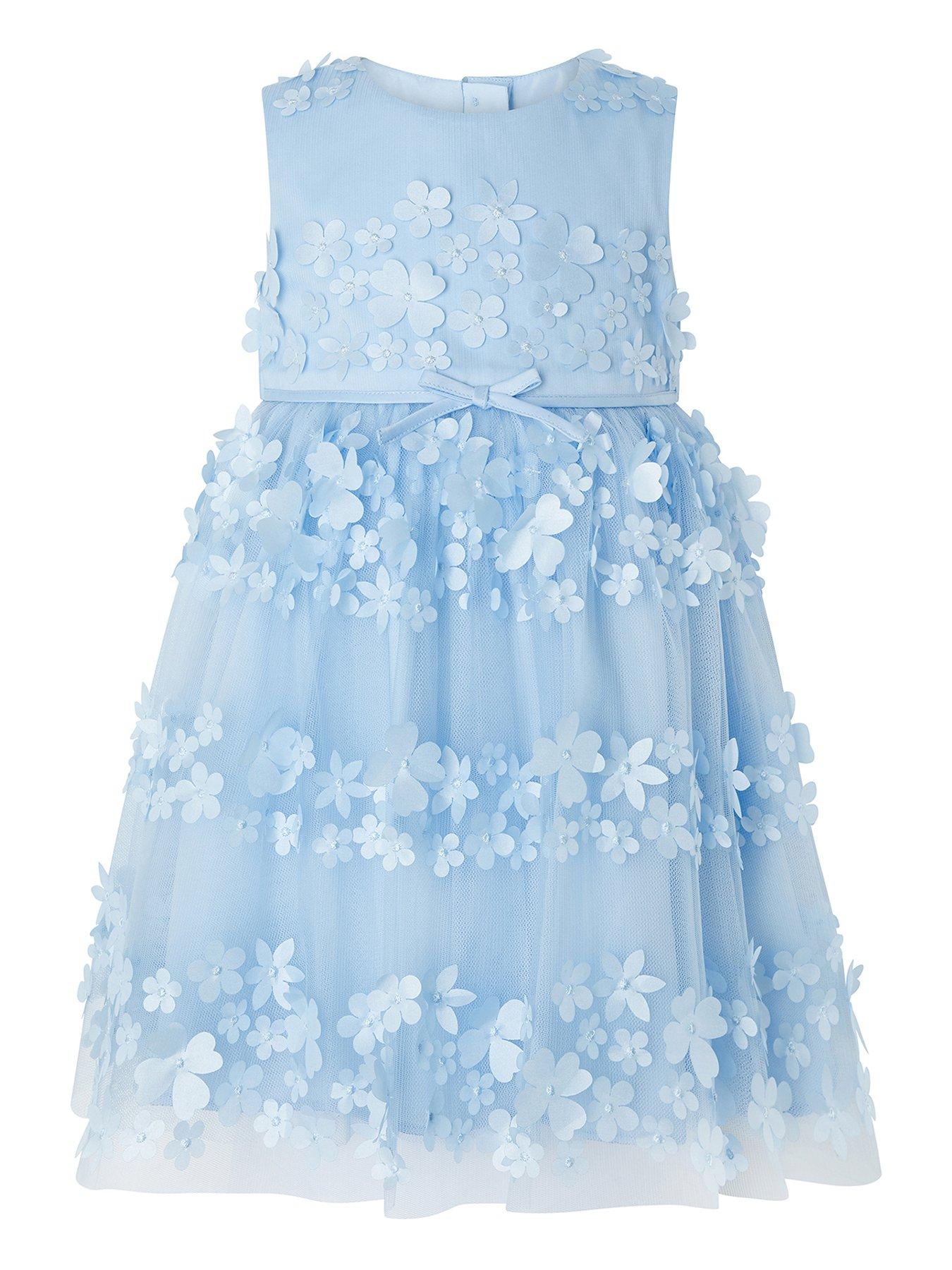 baby blue girls dress