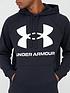  image of under-armour-rival-fleece-big-logo-hoodie-black
