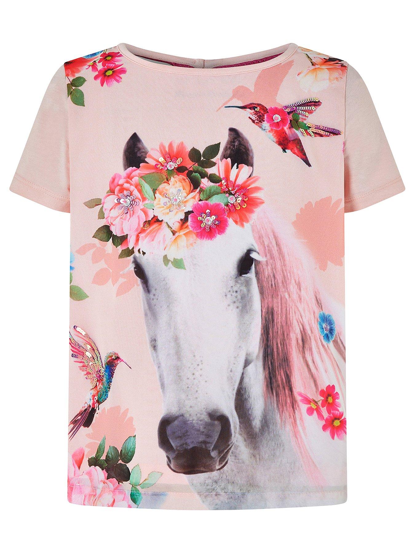 PRINCESS IN TRAINING Girls T-Shirt 3-13 Years Funny Printed Novelty Top Pink