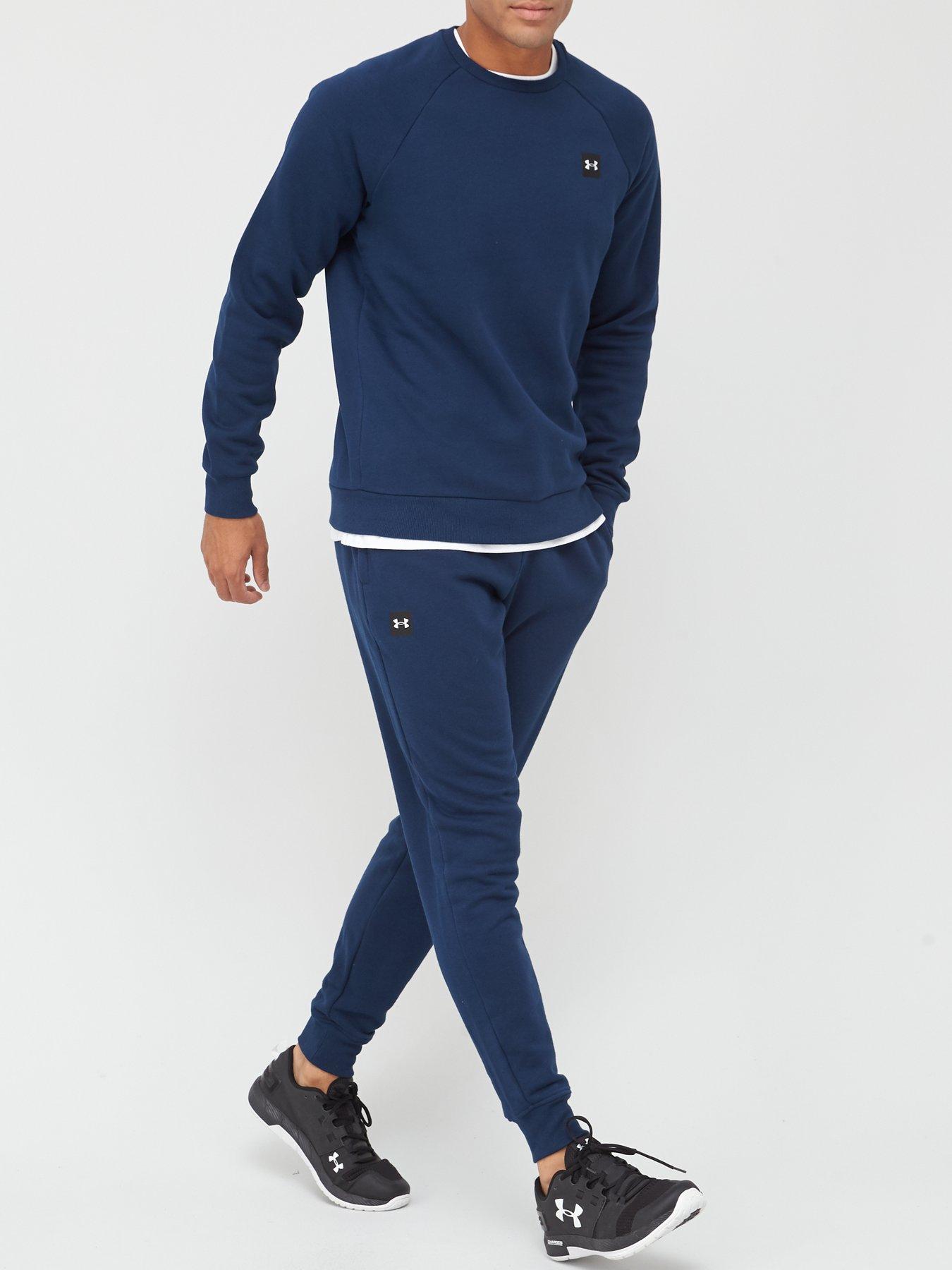 under armour mens navy joggers